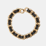 Metal Resin Stone Long Necklace