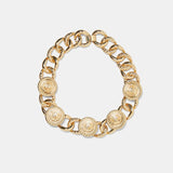 Metal Resin Stone Long Necklace