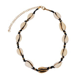 Metal Resin Stone Long Necklace