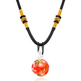 Ethnic Rope Chain Round Necklaces