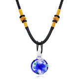 Ethnic Rope Chain Round Necklaces